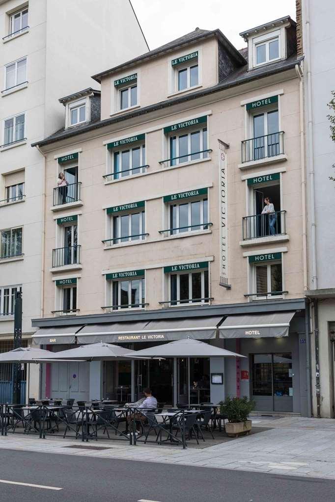 Hotel-Restaurant Le Victoria Rennes Exterior foto